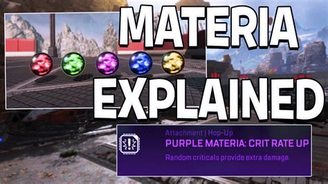 Materia Explained .